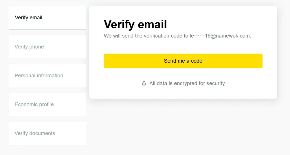 Email Verification