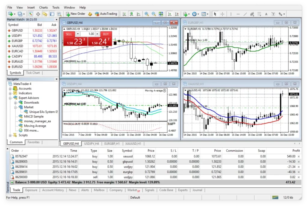 Exness Metatrader 4 Setup